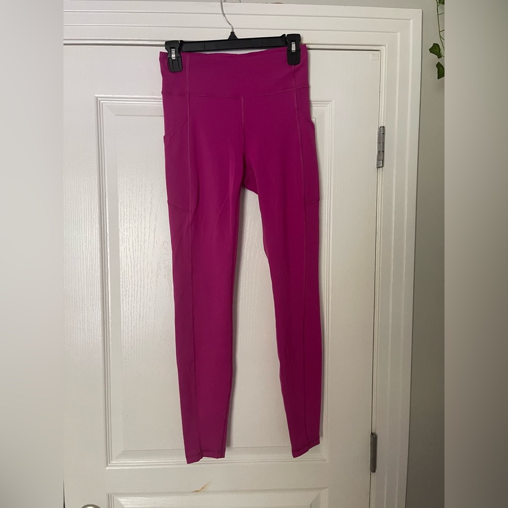 Ripe Raspberry Lululemon Wunder Under Leggings - image 1